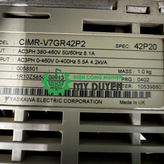 CIMR - V7GR42P2 ( INVERTER CIMR - V7GR42P2 )