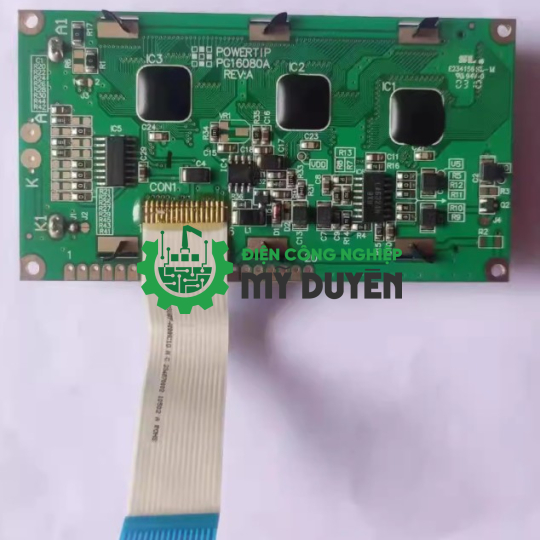 MÀN HÌNH HIỂN THỊ  PG16080A REV: A  (  LCD PG16080A ) 
